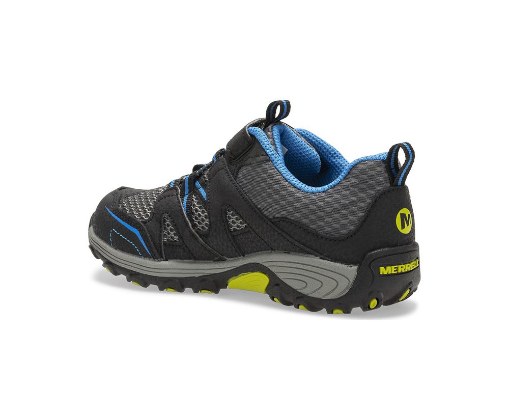 Merrell Vandresko Børn - Trail Chaser - Sort/Blå - OXC895063